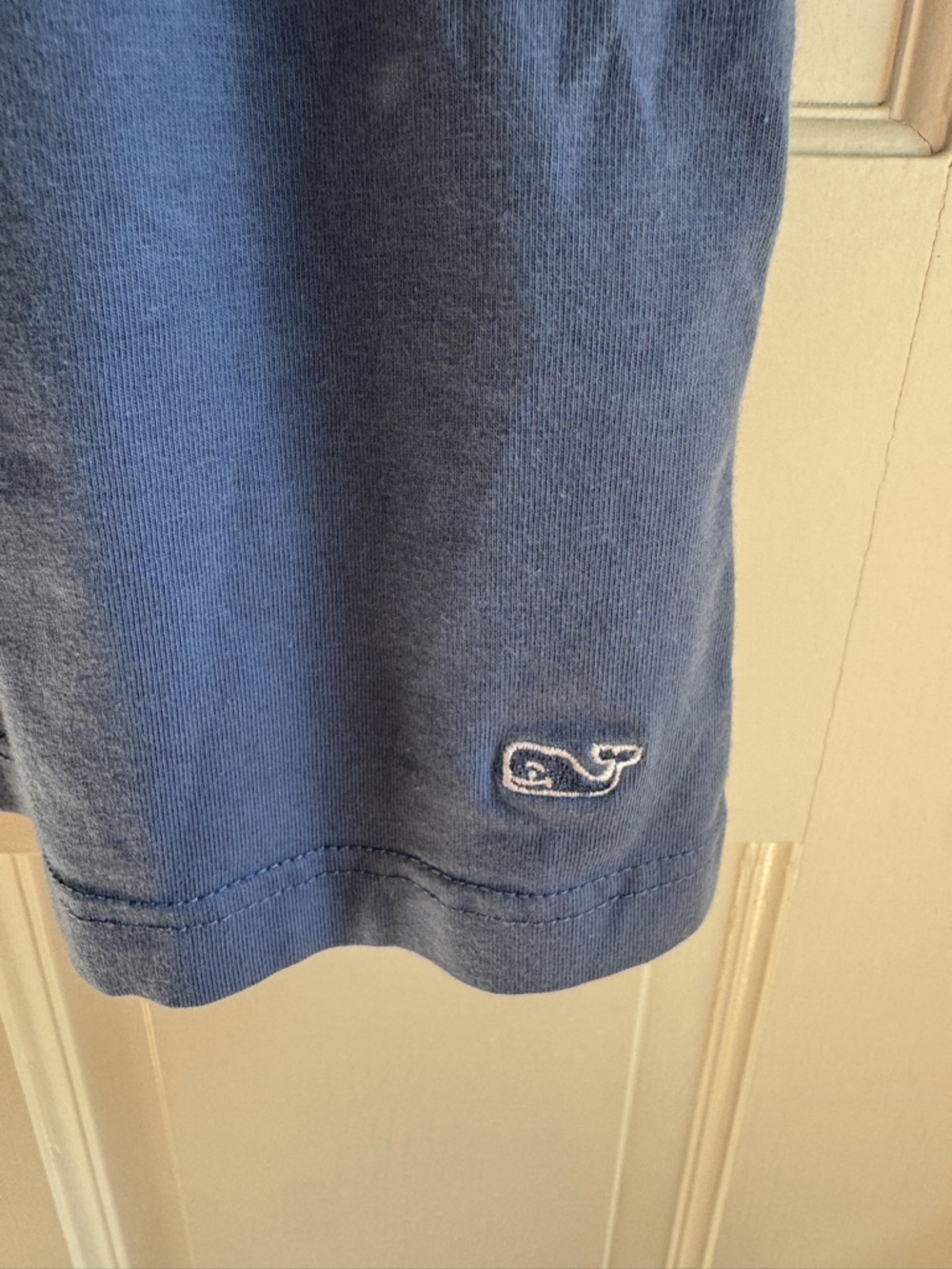 Vineyard Vines Blue Sleeveless Knit Dress Size Medium Coverup - Picture 4 of 5